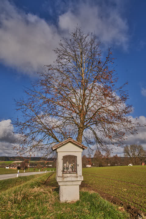 Gemeinde Neumarkt_St._Veit Landkreis Mühldorf Hörbering Bildstock (Dirschl Johann) Deutschland MÜ